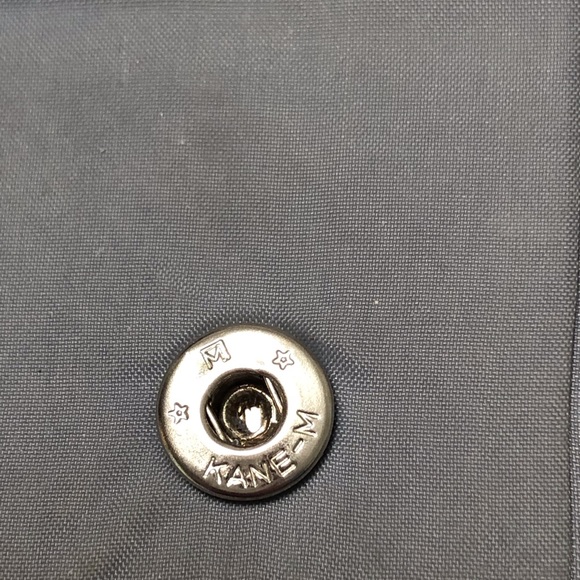 Kane M vintage (at least 30 years old) tri-fold silver plate metal mesh wallet - Picture 8 of 12